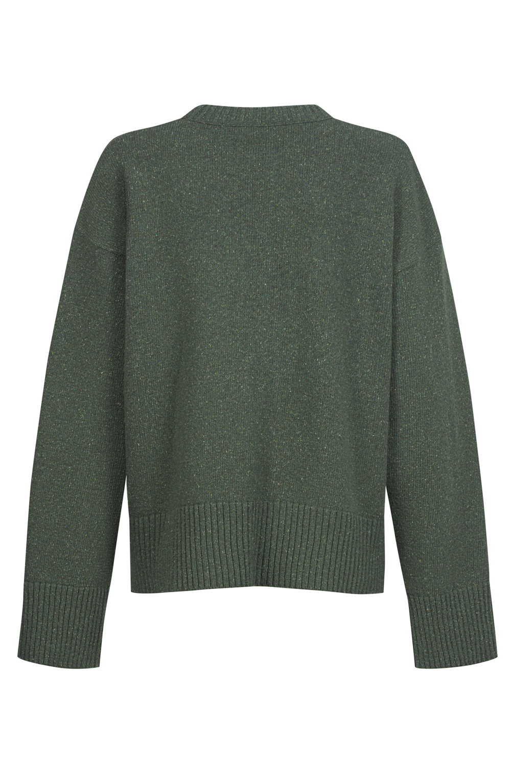 SILK&STORM sweter z jedwabiem woodland mist