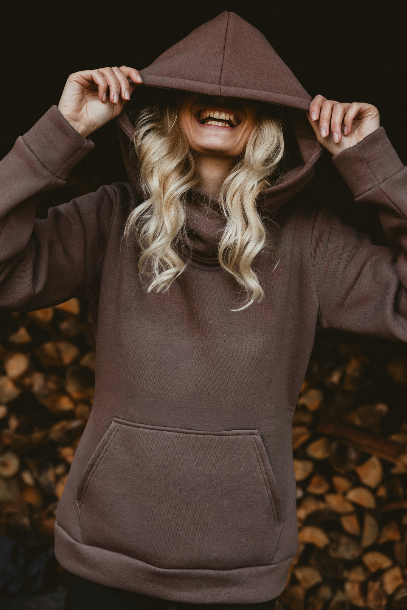 BLUZA MIĘDZYMIASTOWA warm cocoa