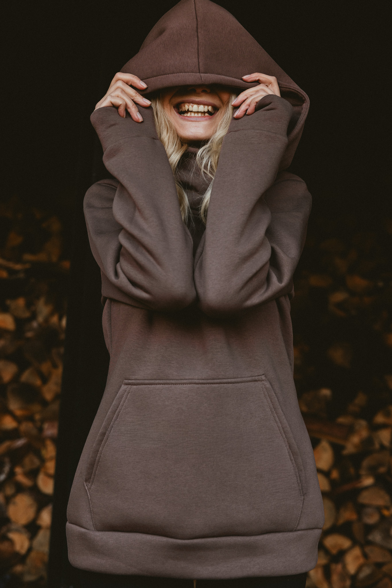 BLUZA MIĘDZYMIASTOWA warm cocoa