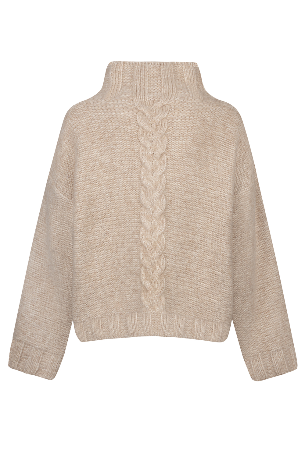 SOFT ATELIER golf z alpaki sand whisper