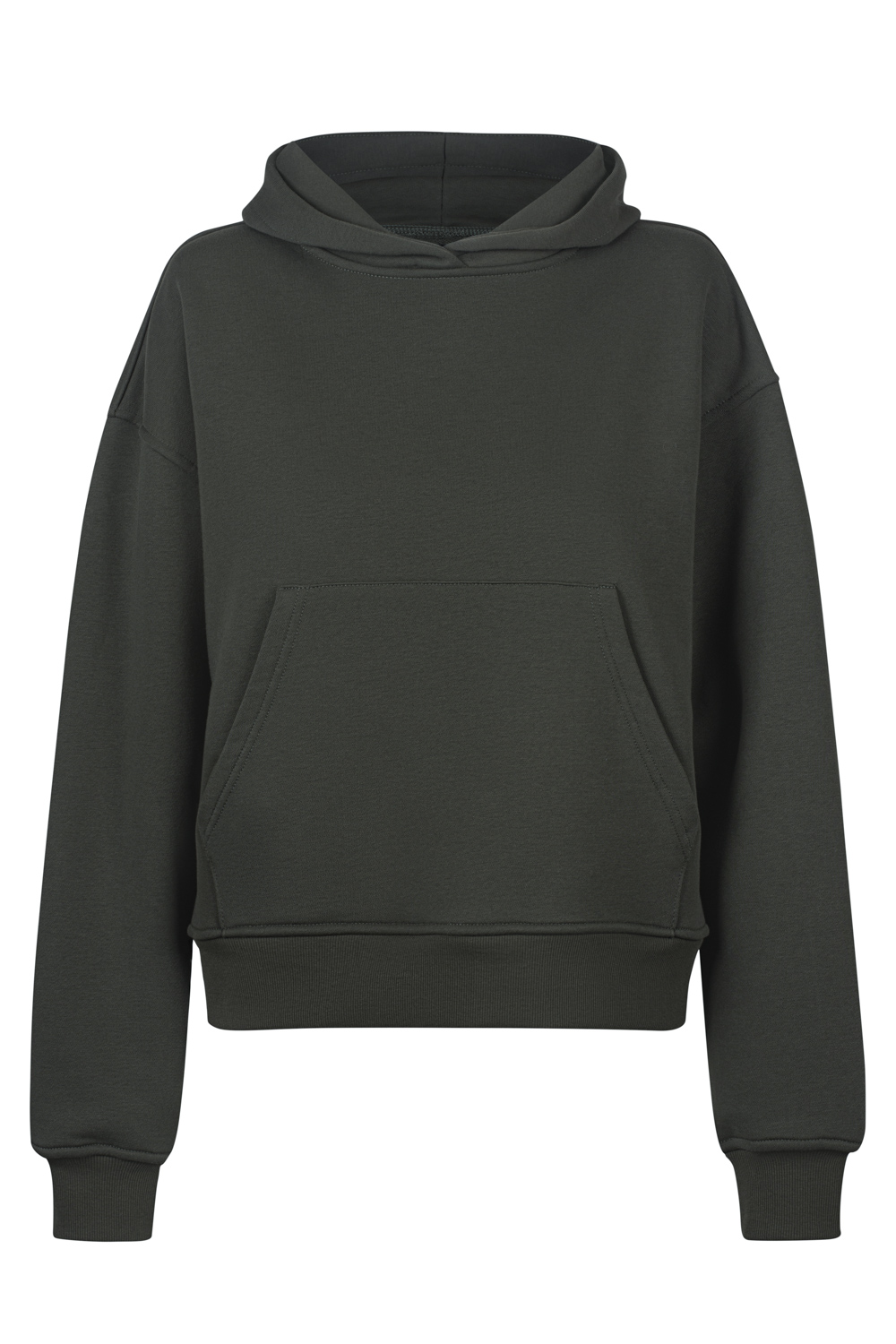 BACK HOME bluza z kapturem khaki