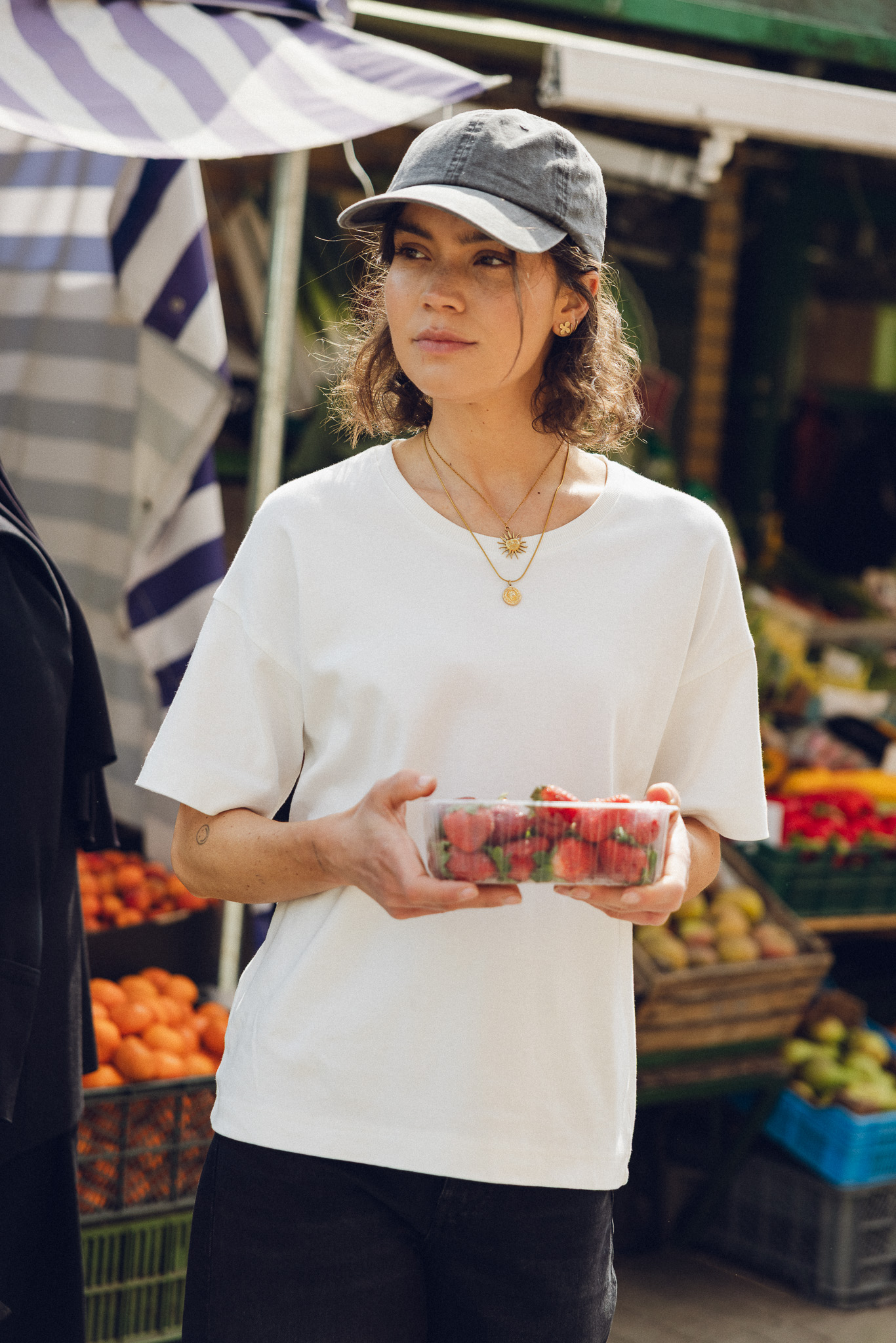 ZOSIA Tshirt oversize white off