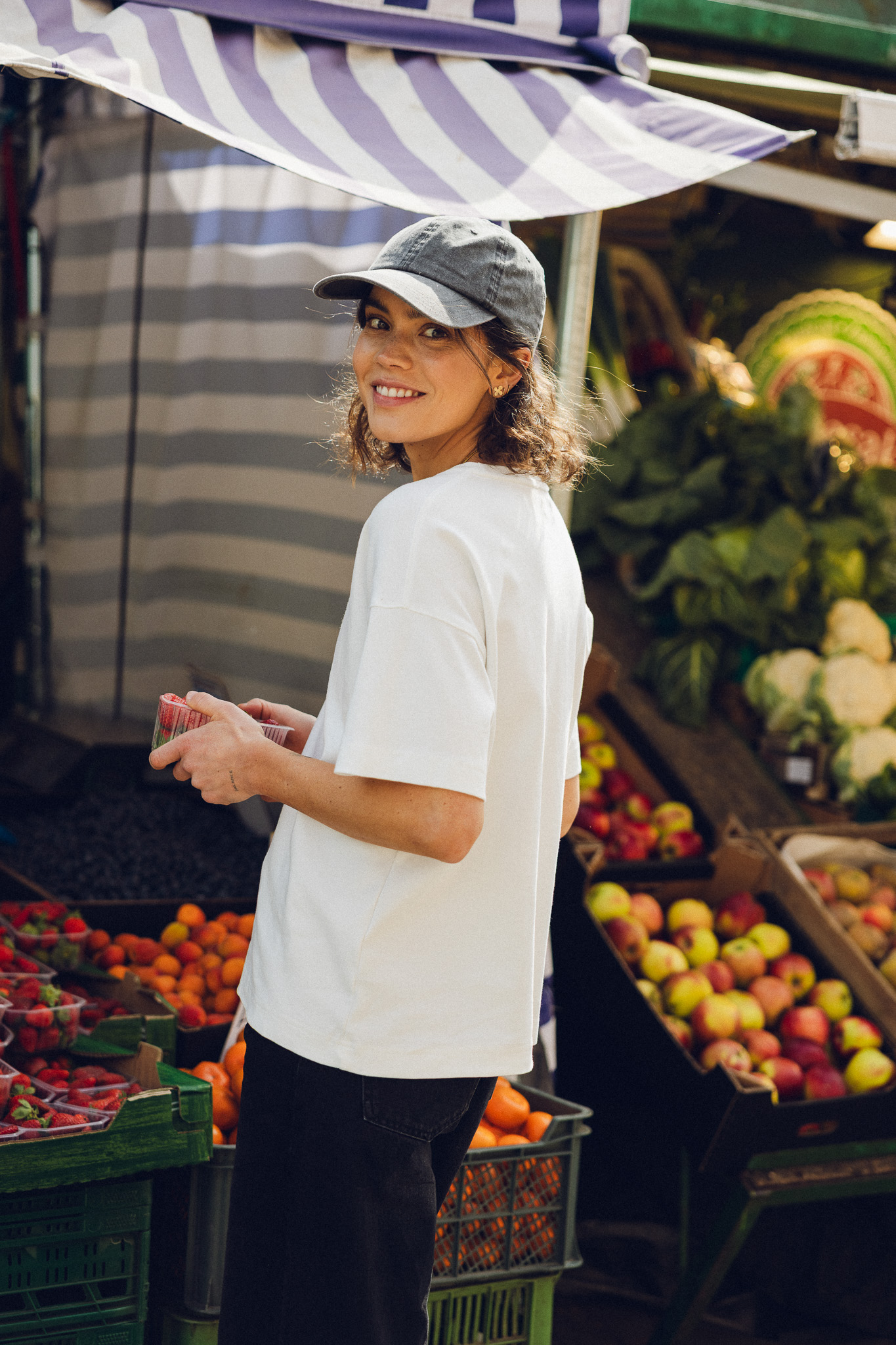 ZOSIA Tshirt oversize white off