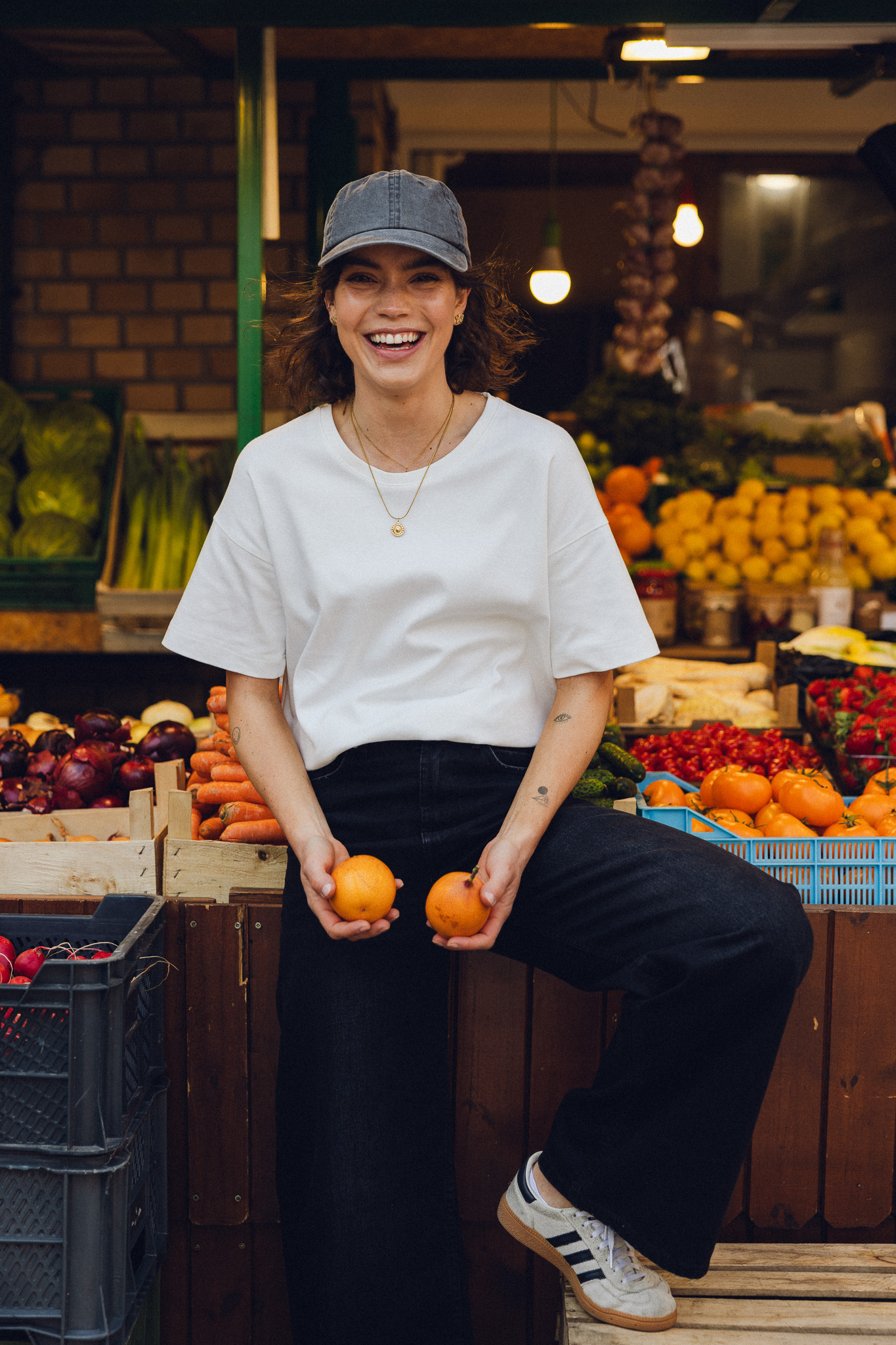 ZOSIA Tshirt oversize white off