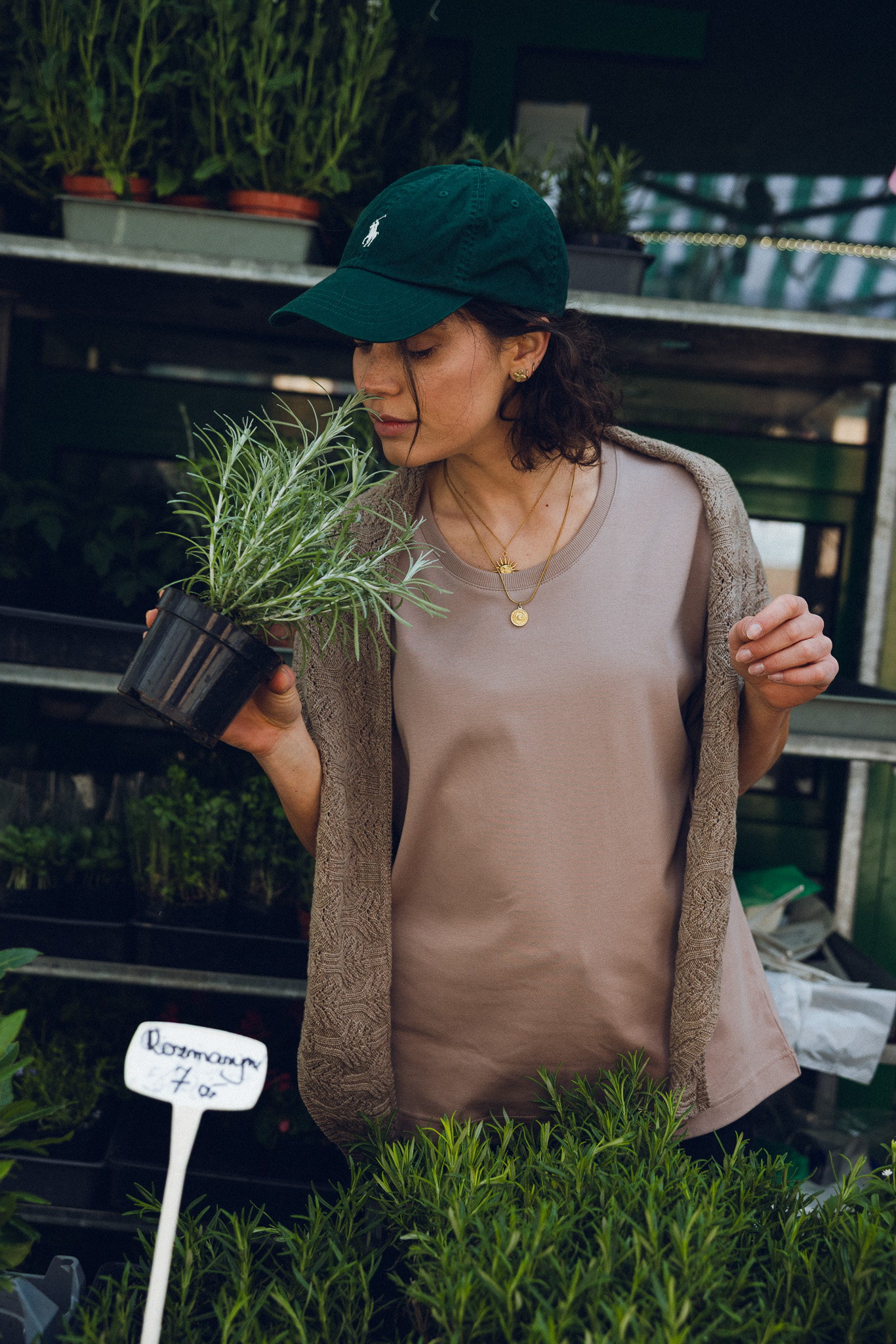 ZOSIA Tshirt oversize beż
