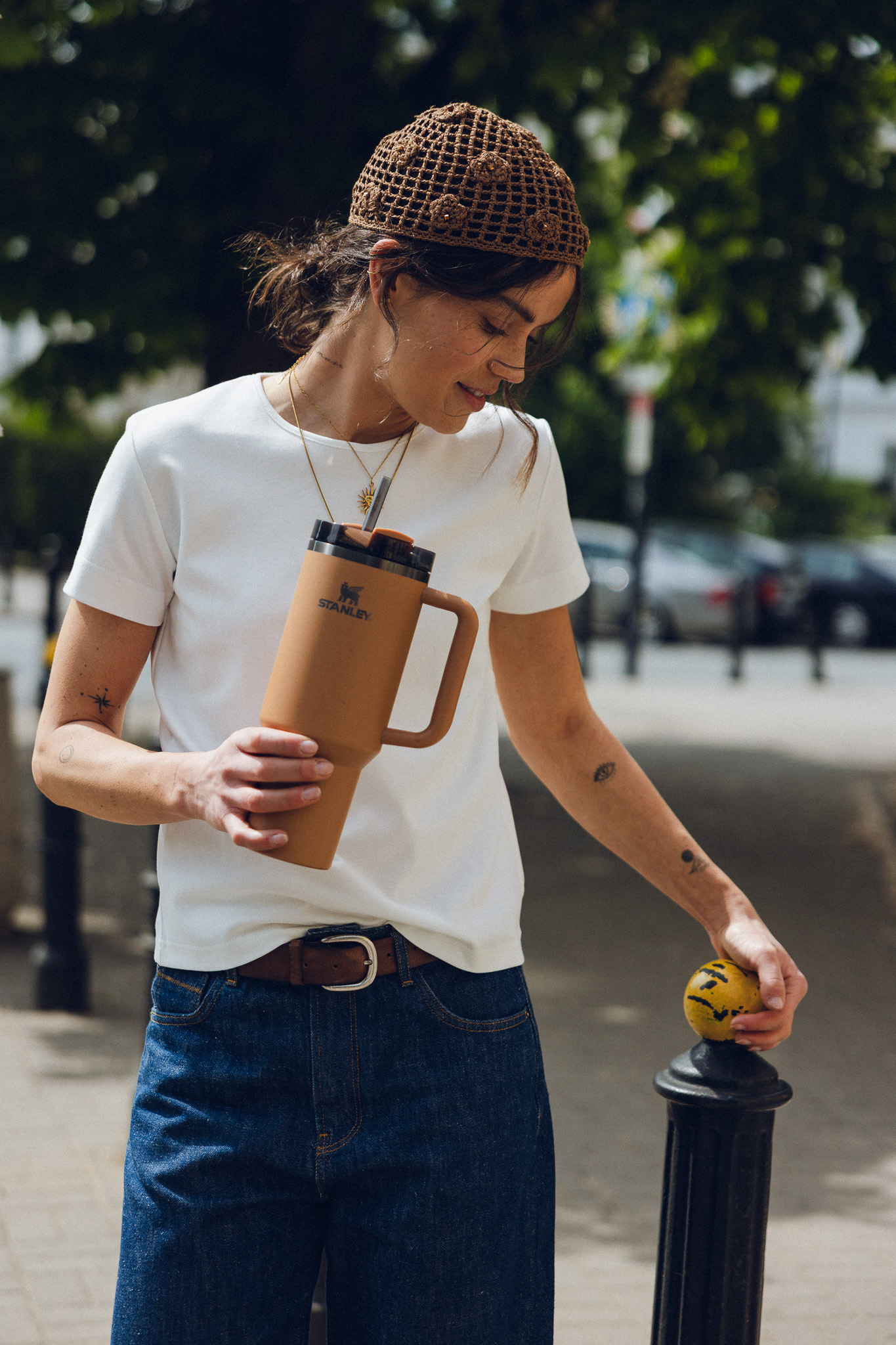 WANDA Tshirt klasyczny white off
